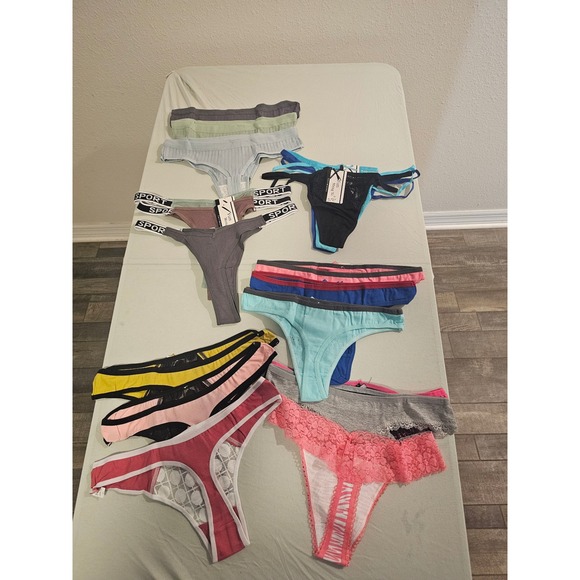 Yun Meng Ni Other - Yun Meng Ni Intimates Womens Underwear Lot 18pc M Thongs Lace Ribbed NWT